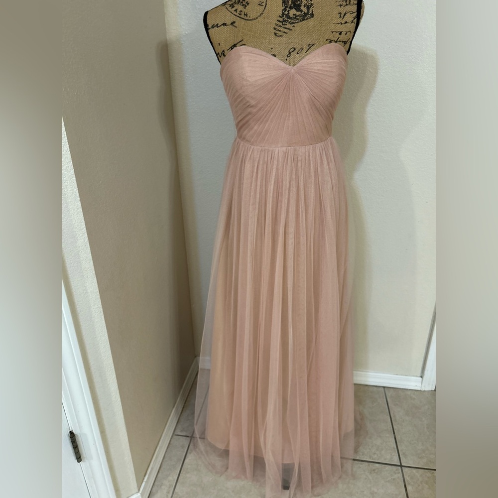 Jenny Yoo Elegant Annabelle Dress Blush